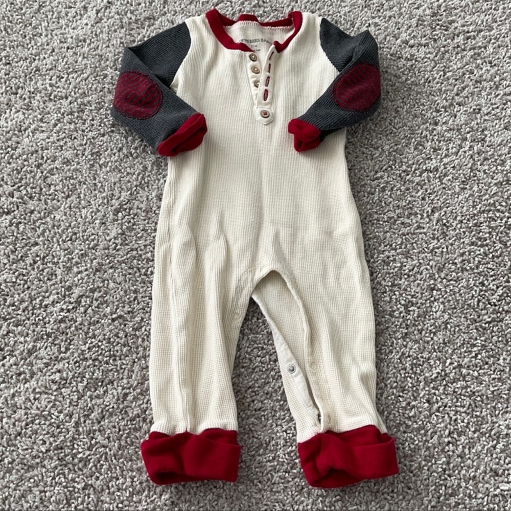 Burt’s bees waffle knit romper
